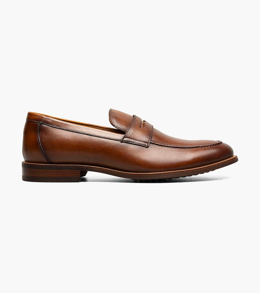Florsheim Rucci Moc Toe Penny Loafer - Cognac