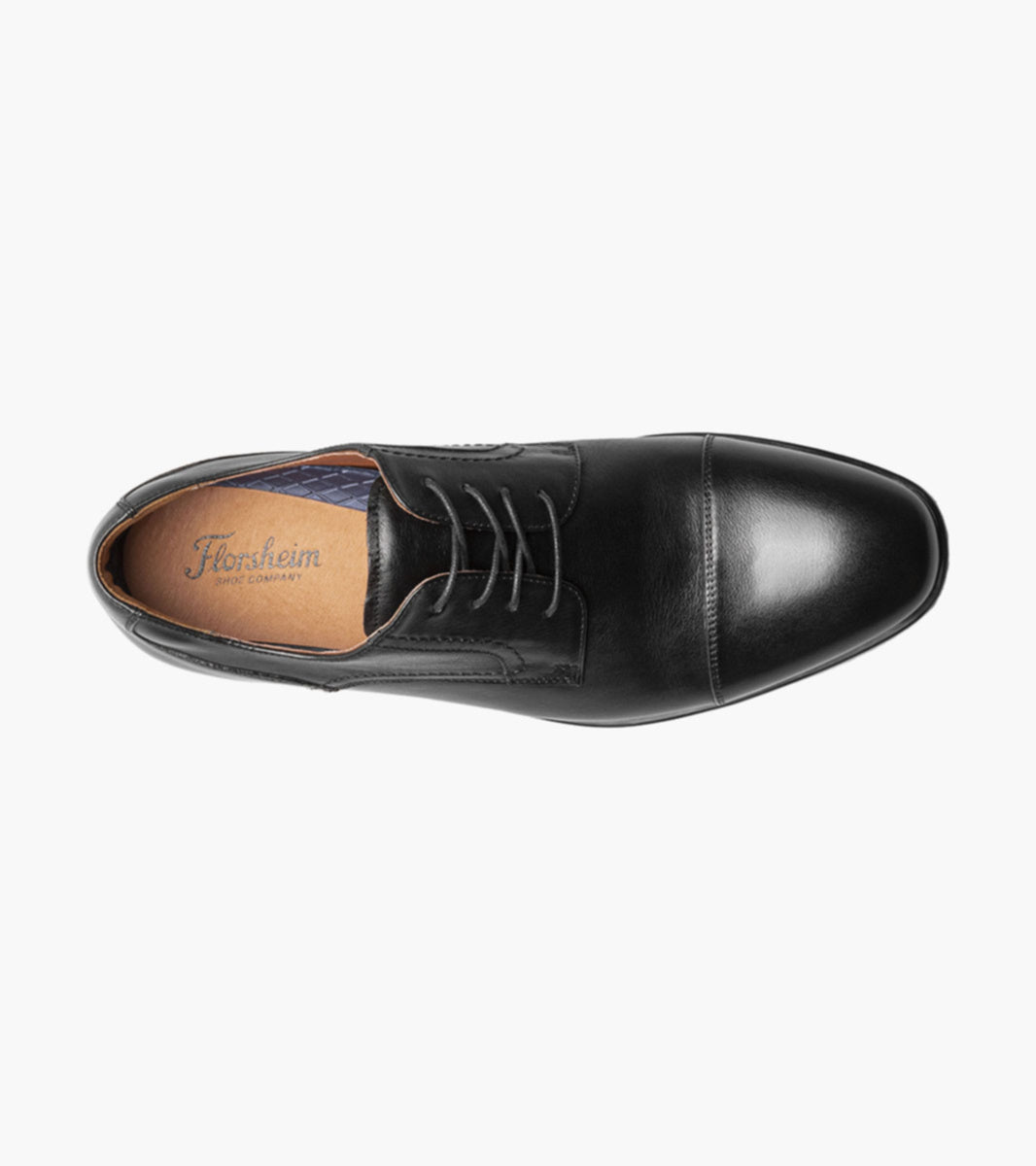 Florsheim Zaffiro Cap Toe Oxford - Black