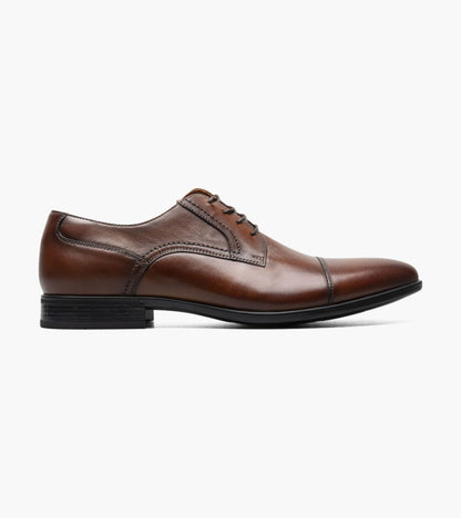 Florsheim Zaffiro Cap Toe Oxford - Cognac