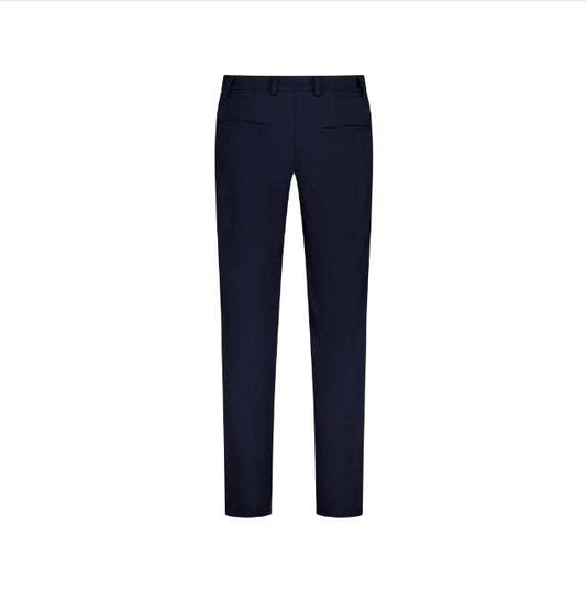 Fradi men's pants with oblique front pockets and waist coulisse in super stretch fabric
