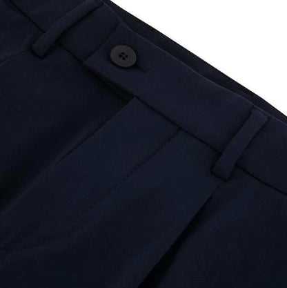 Fradi men's pants in super stretch fabric with oblique front pockets and waist coulisse, casual chic fit