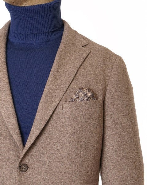 Giles & Jasper Wool Knit Sport Coat - Taupe