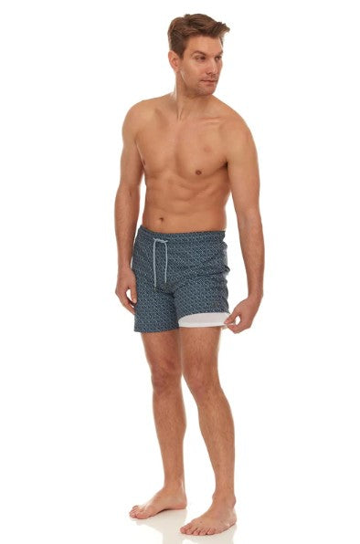 Harmonqlo Sunda Lined Swim Trunks