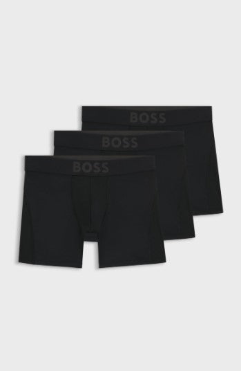 Hugo Boss Three-pack of active stretch-mircofibre boxer briefs