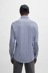 Hugo Boss Kenno Shirt in Light Blue Print
