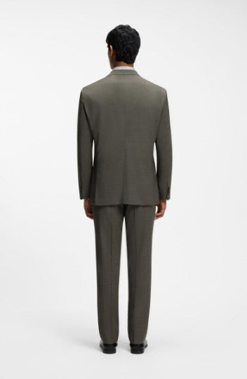 Hugo Boss Two-piece regular-fit suit - Light Green