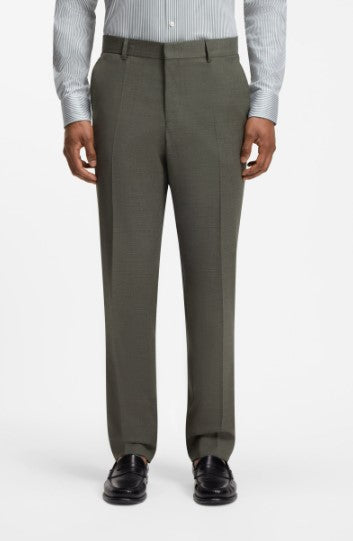 Hugo Boss Two-piece regular-fit suit - Light Green