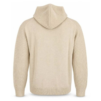 Hugo Boss Karezone Hooded Cardigan - Light Beige