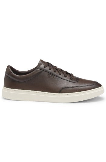 Hugo Boss Kieran Leather Sneaker - Brown