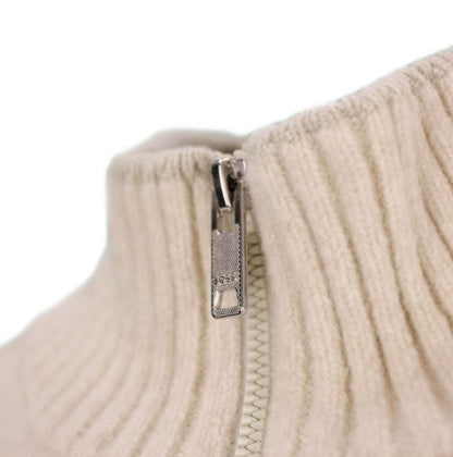 Hugo Boss Knitted Kobear Sweater - Beige