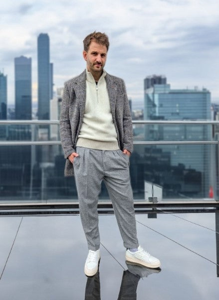 Hugo Boss Knitted Kobear Sweater - Beige