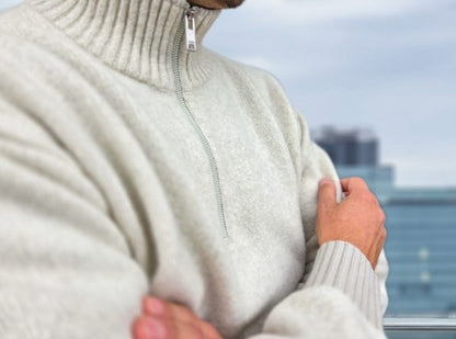 Hugo Boss Knitted Kobear Sweater - Beige