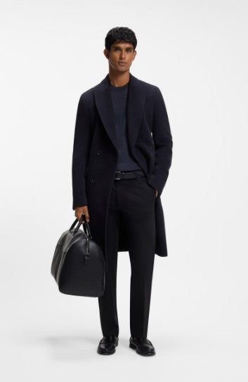 Hugo Boss Leno Crewneck Sweater - Dark Blue
