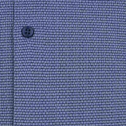 Hugo Boss Mysoft Printed Pattern Shirt - Blue