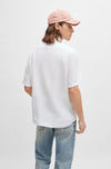 Hugo Boss Rash S/S Linen Shirt in White