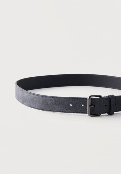 Hugo Boss Narun Suede Belt - Dark Blue