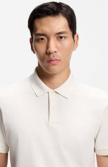 Hugo Boss Parlay Polo - White