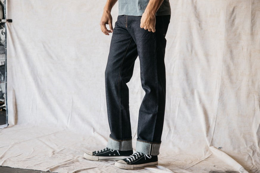 Hiroshi Kato 10.5oz Selvedge "The Hammer" Straight- Indigo One Wash