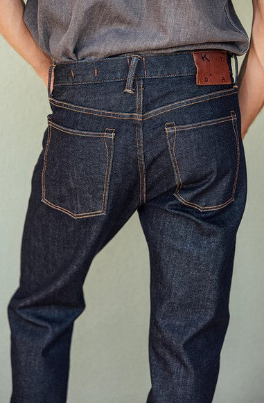 Hiroshi Kato 10.5oz Selvedge "The Hammer" Straight- Indigo One Wash