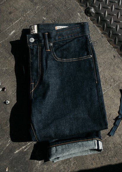Hiroshi Kato 10.5oz Selvedge "The Hammer" Straight- Indigo One Wash
