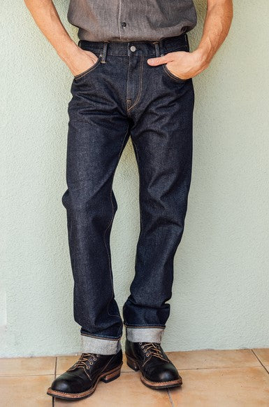 Hiroshi Kato 10.5oz Selvedge "The Hammer" Straight- Indigo One Wash