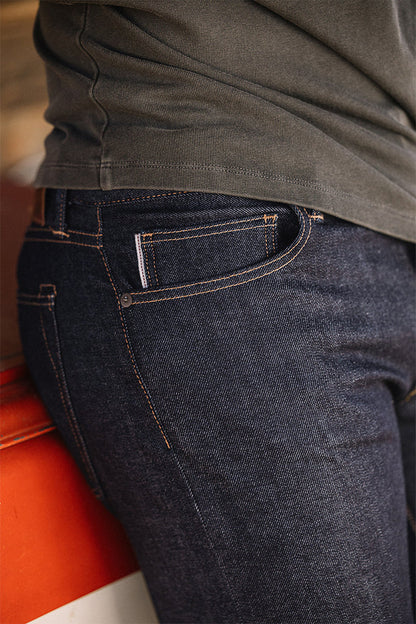 Hiroshi Kato 10.5oz Selvedge "The Pen" Slim - Indigo Raw Wash