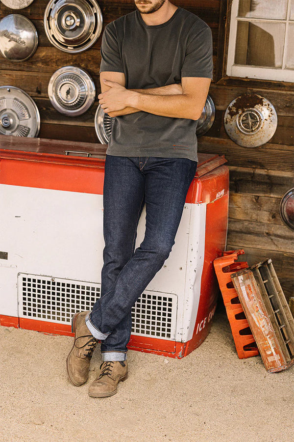Hiroshi Kato 10.5oz Selvedge "The Pen" Slim - Indigo Raw Wash