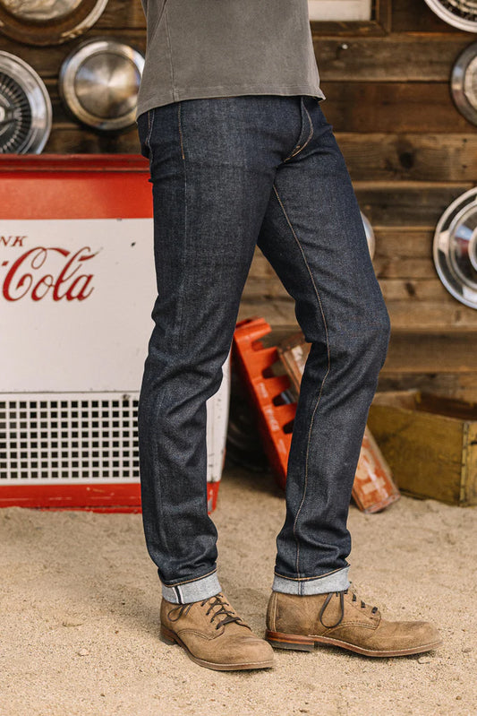 Hiroshi Kato 10.5oz Selvedge "The Pen" Slim - Indigo Raw Wash