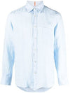 Hugo Boss L/S Linen Shirt in Light Blue