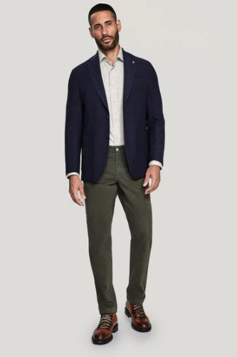 Jack Victor Comfortwear Wool Blend Blazer - Navy