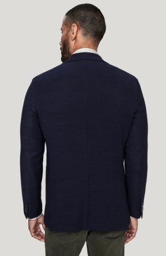 Jack Victor Comfortwear Wool Blend Blazer - Navy
