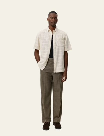 Les Deux Charlie SS Shirt - Ivory