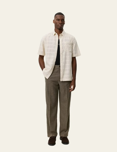 Les Deux Charlie SS Shirt - Ivory