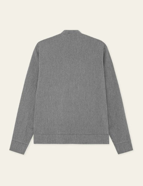 Les Deux Como Bomber Jacket - Grey Melange