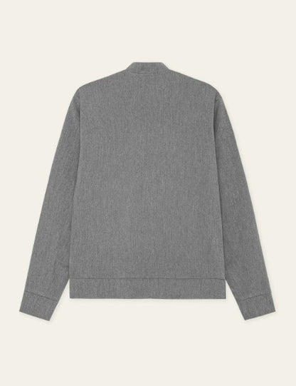 Les Deux Como Bomber Jacket - Grey Melange