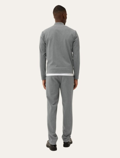 Les Deux Como Bomber Jacket - Grey Melange
