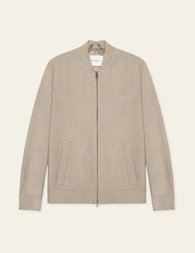 Les Deux Como Reg Bomber Jacket - Laurel Oak Sand