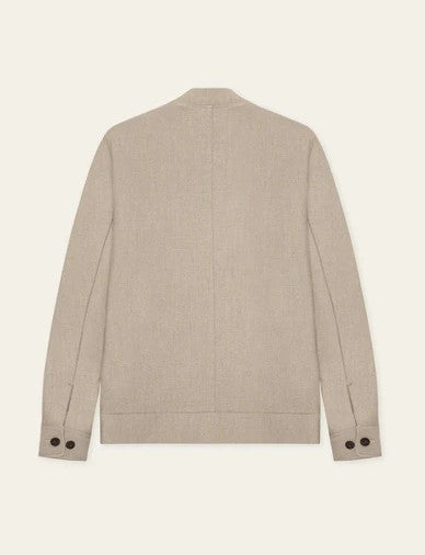 Les Deux Como Reg Bomber Jacket - Laurel Oak Sand