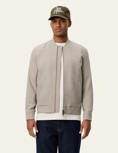 Les Deux Como Reg Bomber Jacket - Laurel Oak Sand