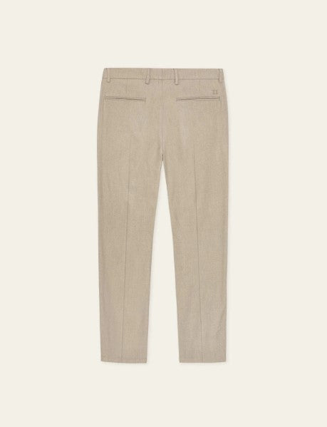 Les Deux Como Reg Solid Pants - Laurel Oak Sand