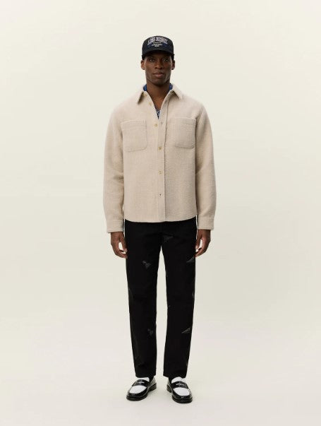 Les Deux Lennon Bouclé Overshirt - Ivory