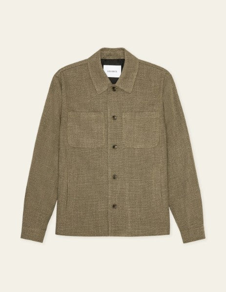 Les Deux Marseille Melange Jacket - Teak Brown