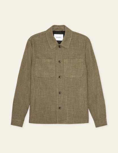 Les Deux Marseille Melange Jacket - Teak Brown