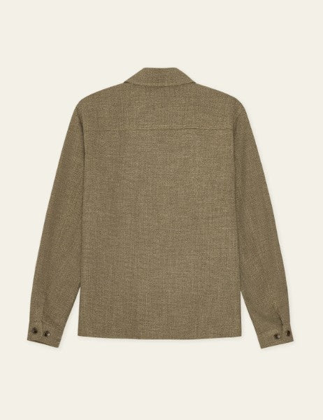 Les Deux Marseille Melange Jacket - Teak Brown