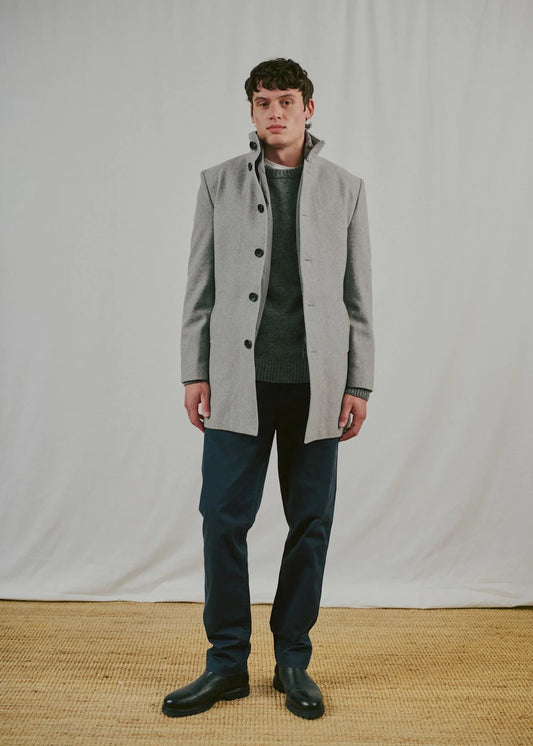Bruun & Stengade BS Ontario Coat - Light Grey