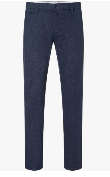 Mac Jeans Lennox Printed Pant - Navy