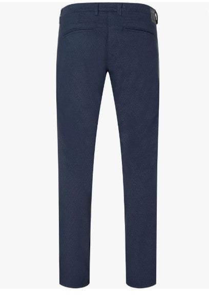 Mac Jeans Lennox Printed Pant - Navy