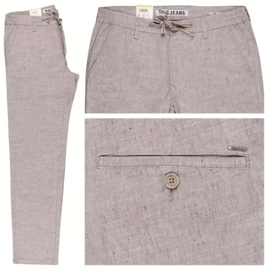 Mac Lennox Sport Linen Pant - Clay