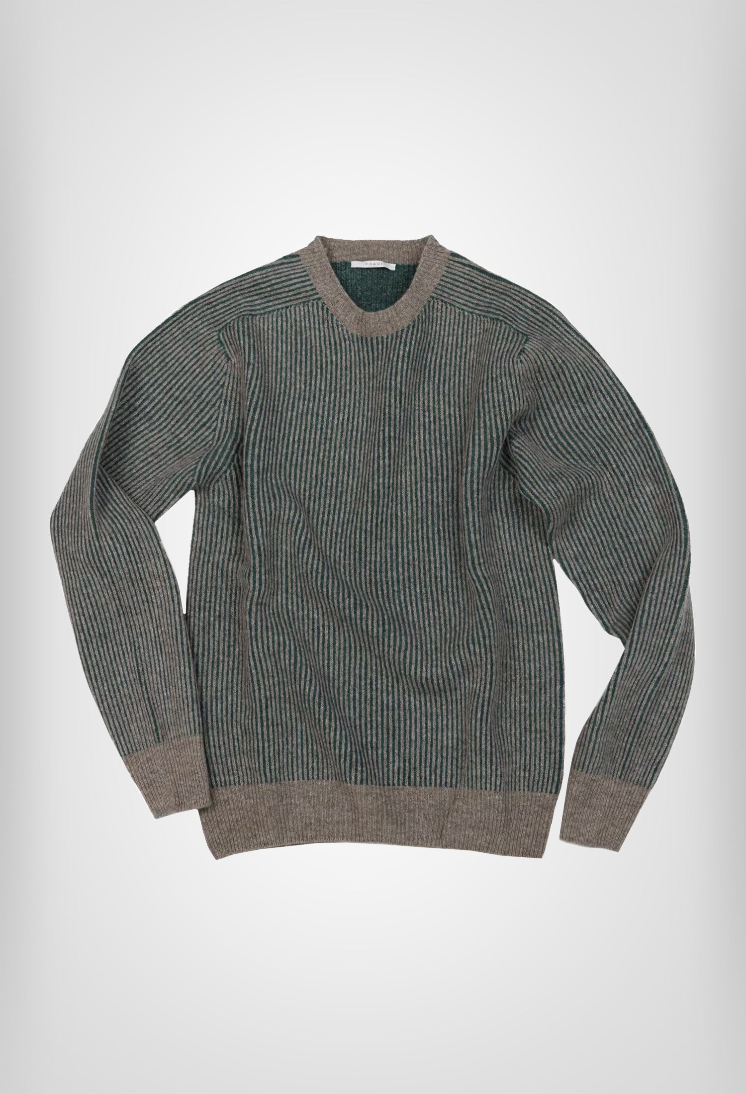 Fluffy Moon Wool Knit Crewneck Sweater