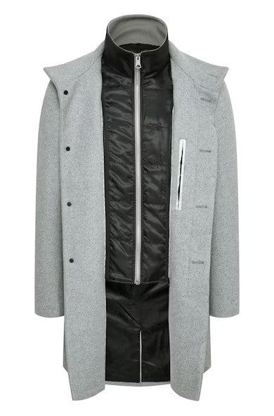 Matinique Harvey Coat - Grey